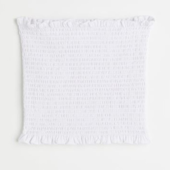 white H&M smocked tube top - Picture 1 of 3